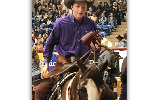 Pierce Wold riding Real Smooth Cat